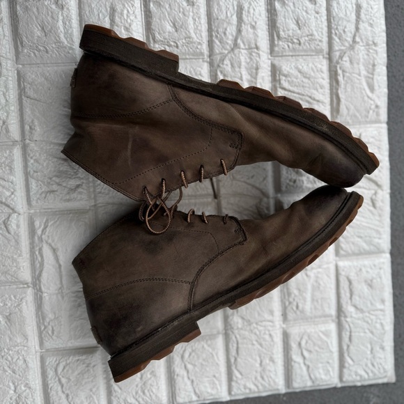 Sorel Men\'s NM2786-246 Madson Chukka Brown Leather Waterproof 11.5 main image 6